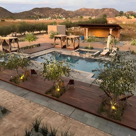Hotel Flores De Sal-Valle De Guadalupe Esterno foto