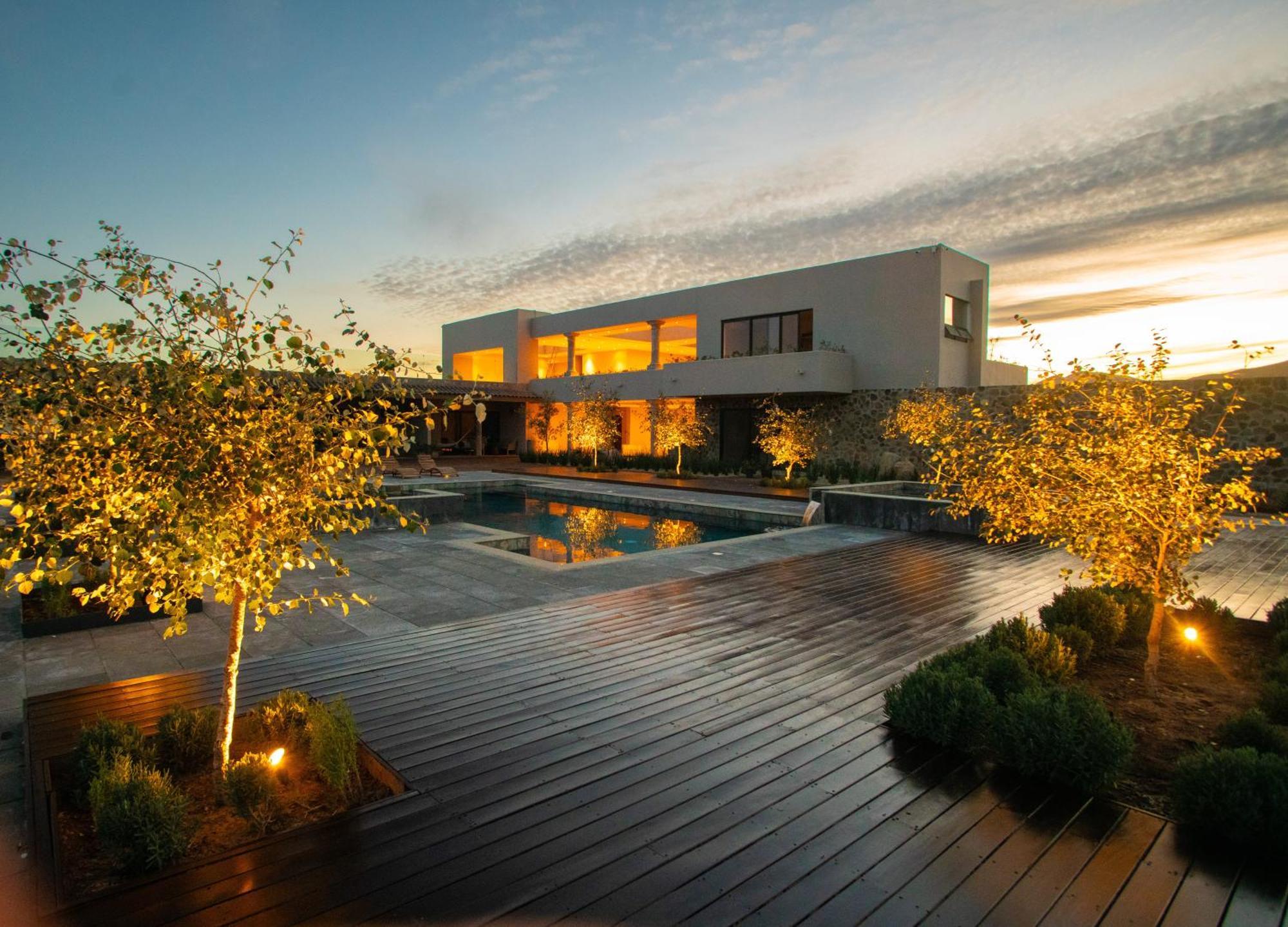 Hotel Flores De Sal-Valle De Guadalupe Esterno foto