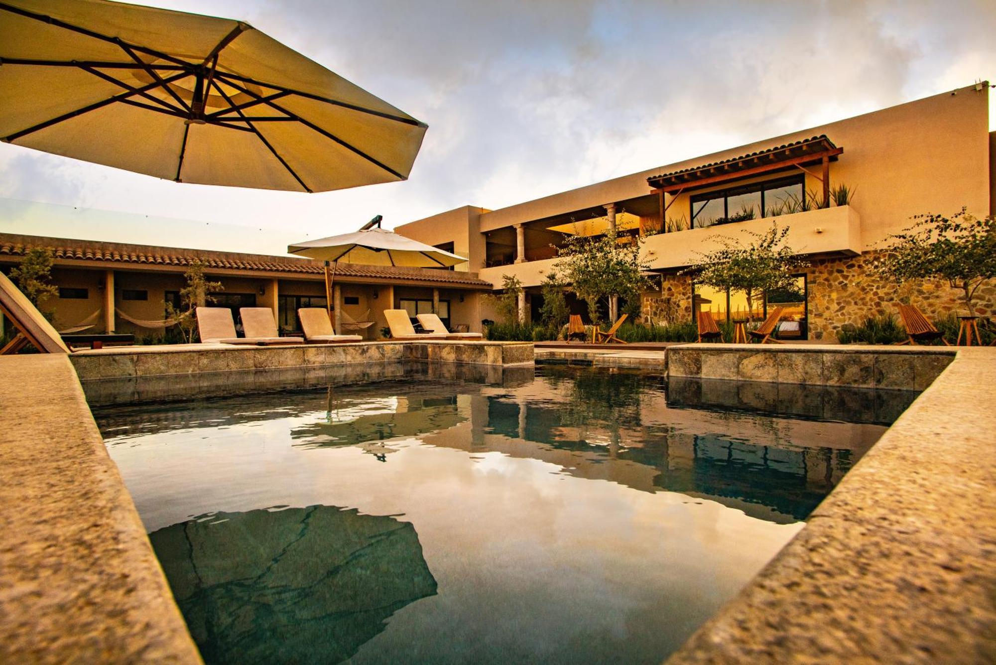 Hotel Flores De Sal-Valle De Guadalupe Esterno foto