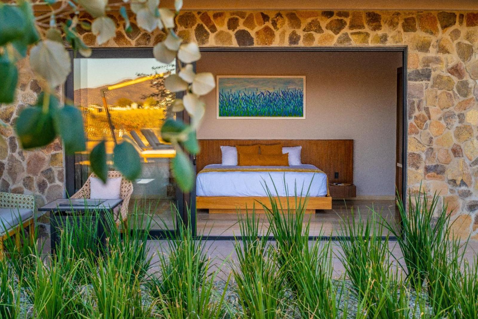 Hotel Flores De Sal-Valle De Guadalupe Esterno foto