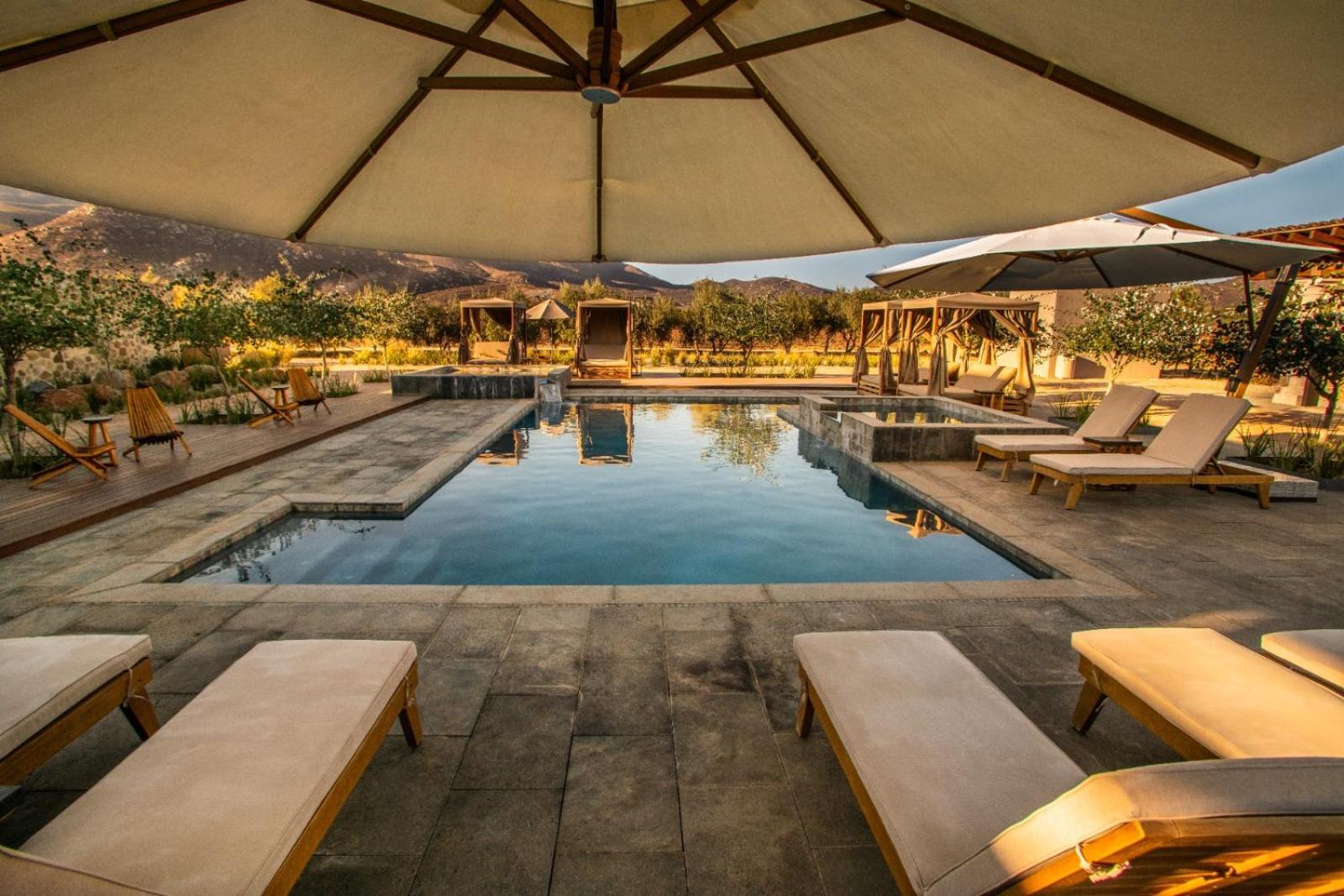 Hotel Flores De Sal-Valle De Guadalupe Esterno foto