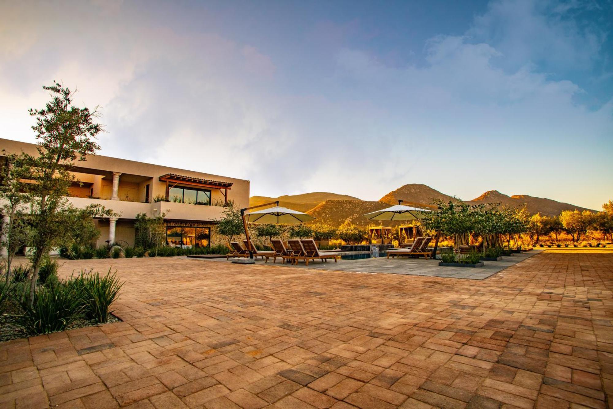 Hotel Flores De Sal-Valle De Guadalupe Esterno foto