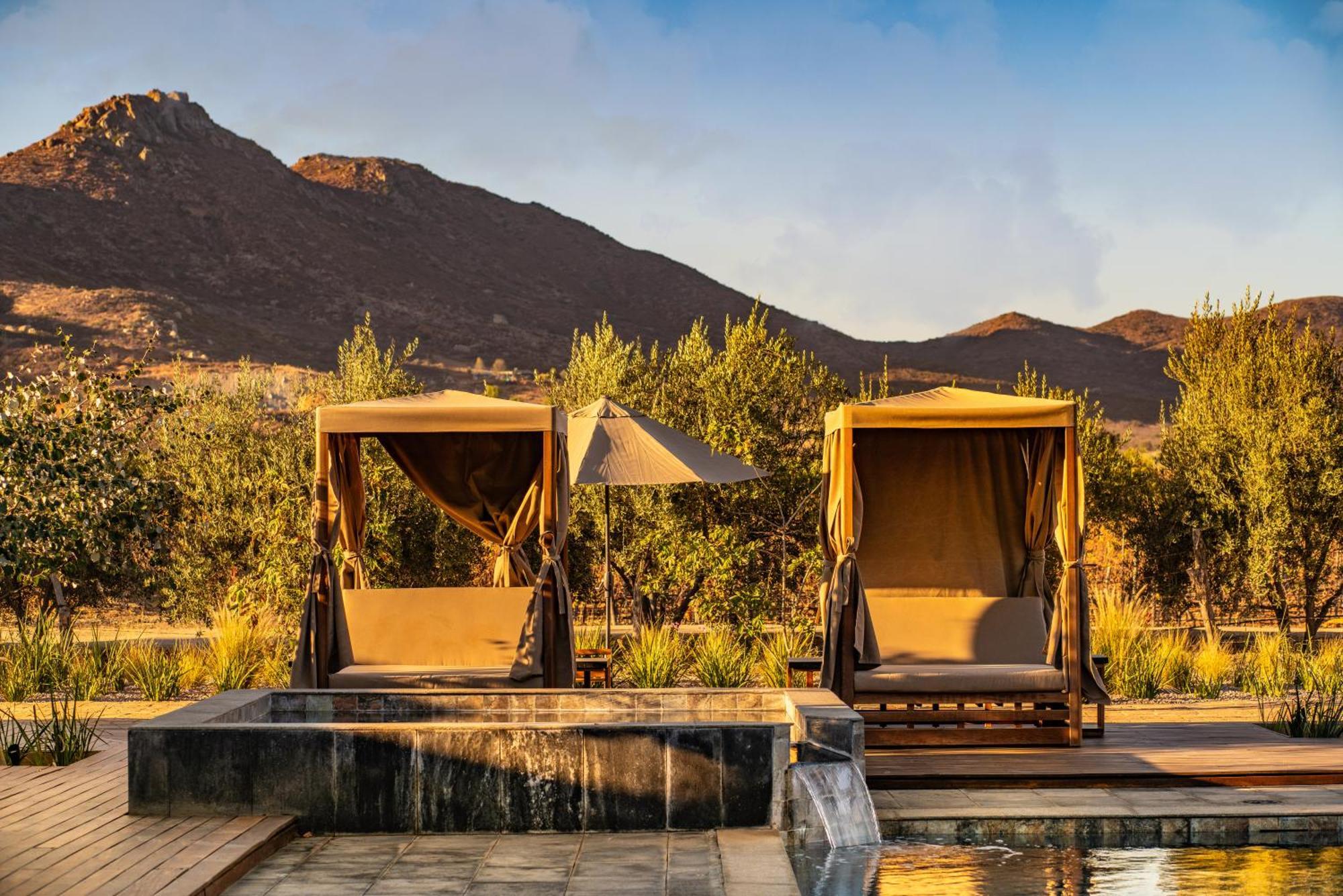 Hotel Flores De Sal-Valle De Guadalupe Esterno foto