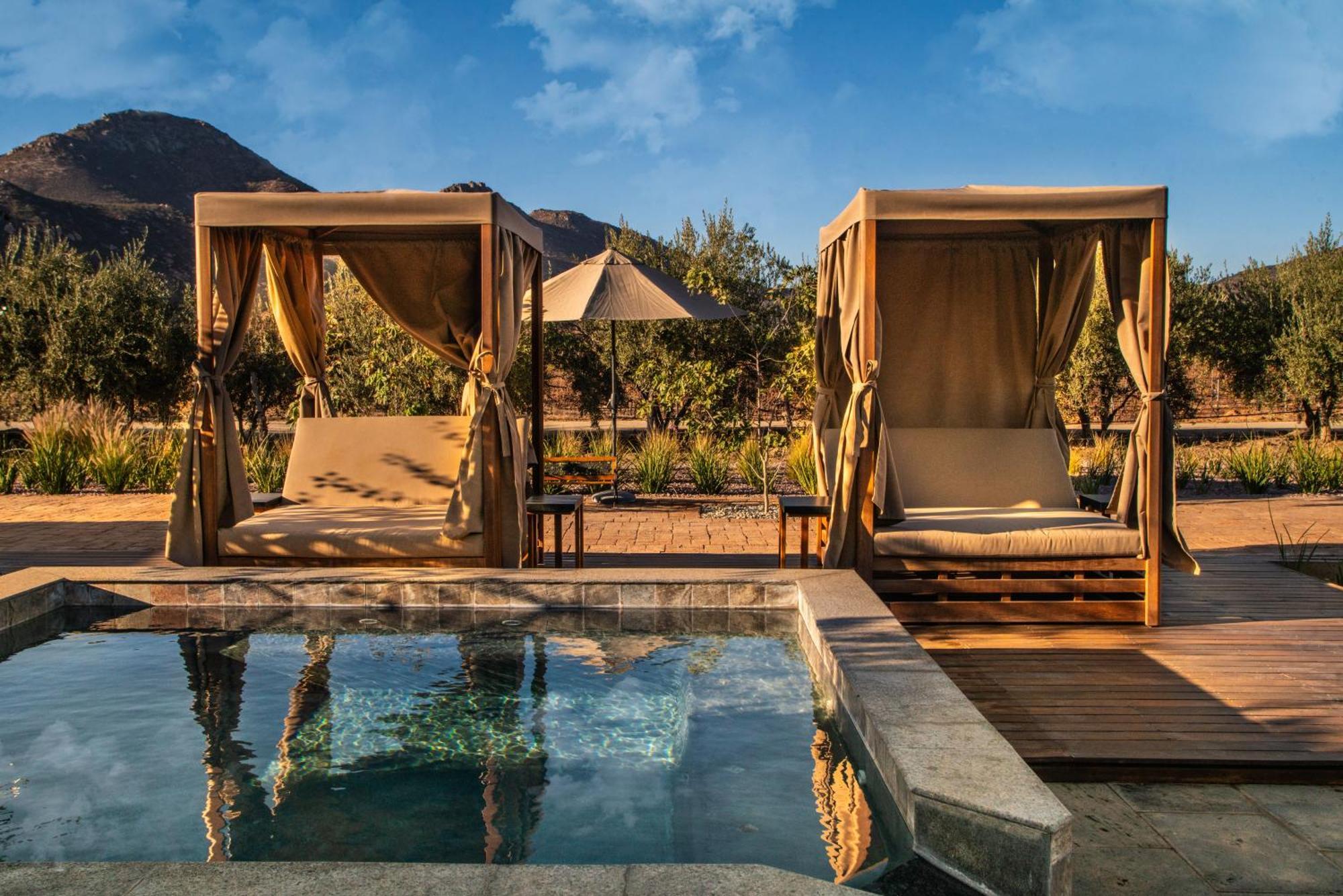 Hotel Flores De Sal-Valle De Guadalupe Esterno foto