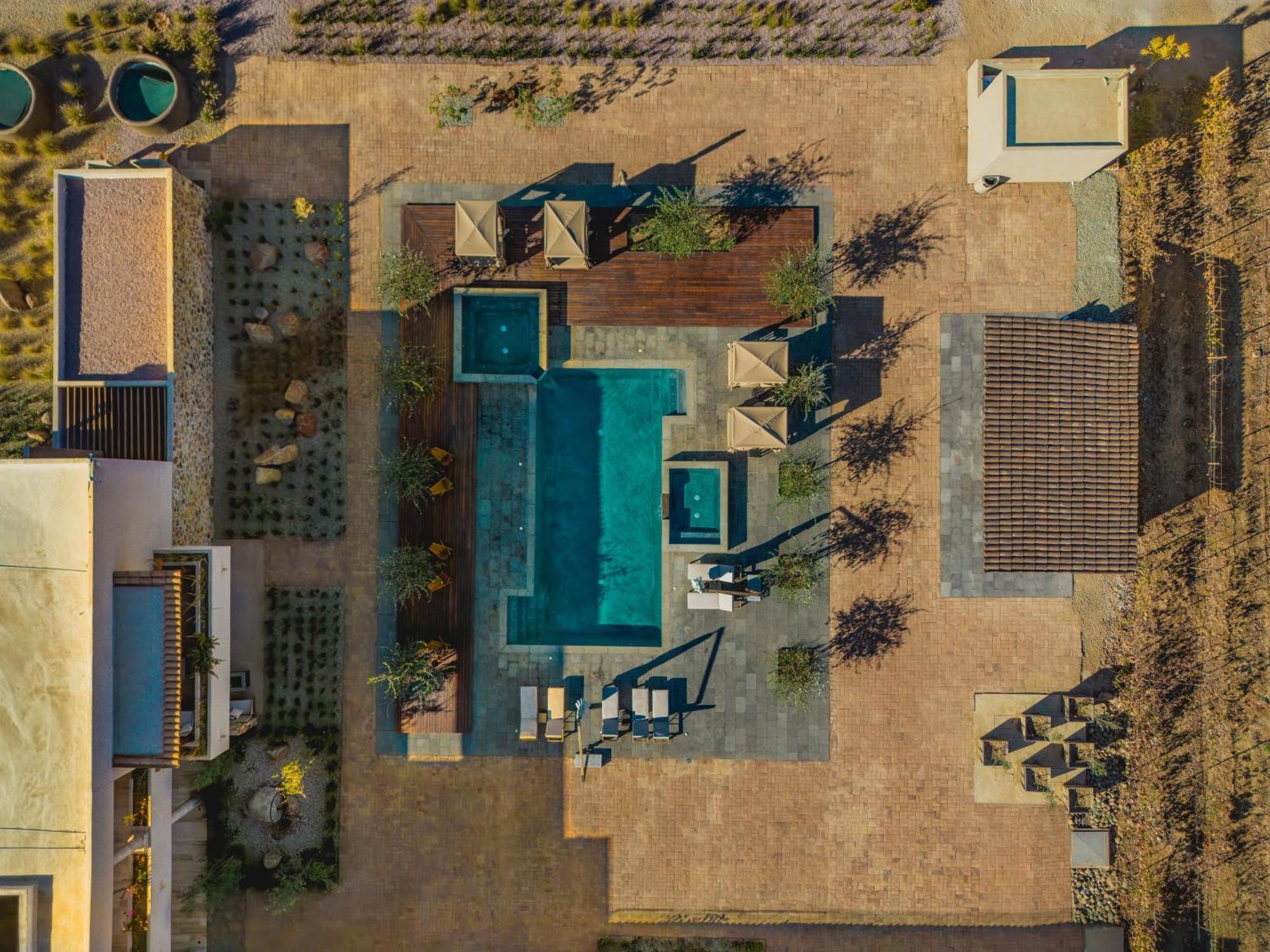 Hotel Flores De Sal-Valle De Guadalupe Esterno foto