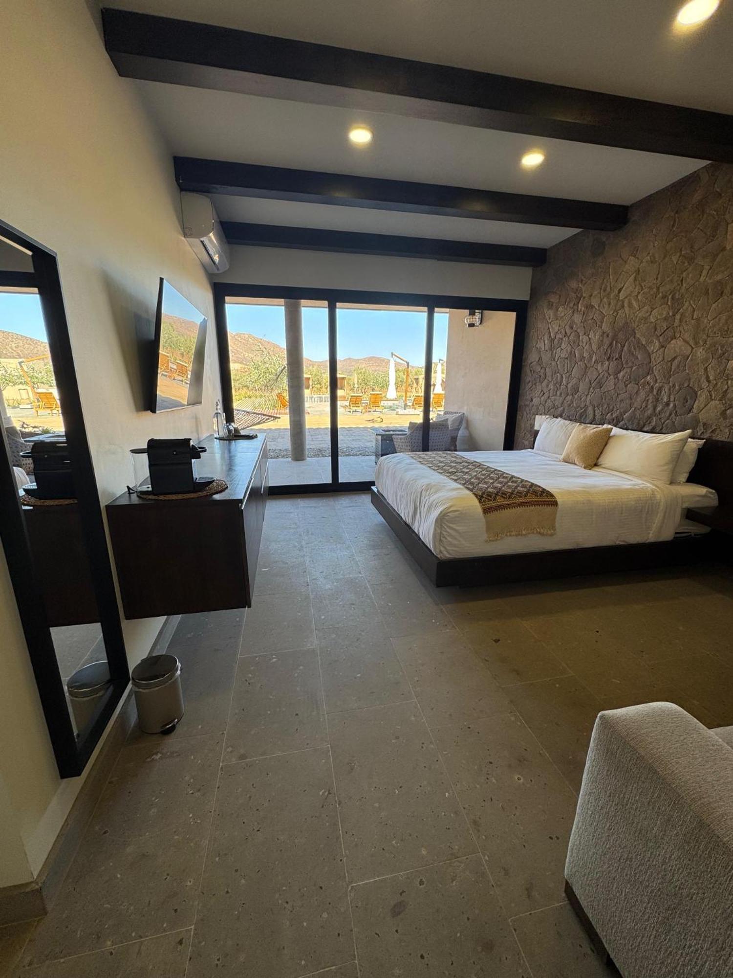 Hotel Flores De Sal-Valle De Guadalupe Esterno foto